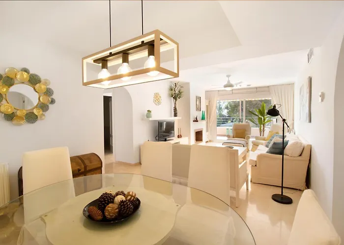 Con Espectaculares Vistas Al Golf En - Xallas 2 3 Appartement *